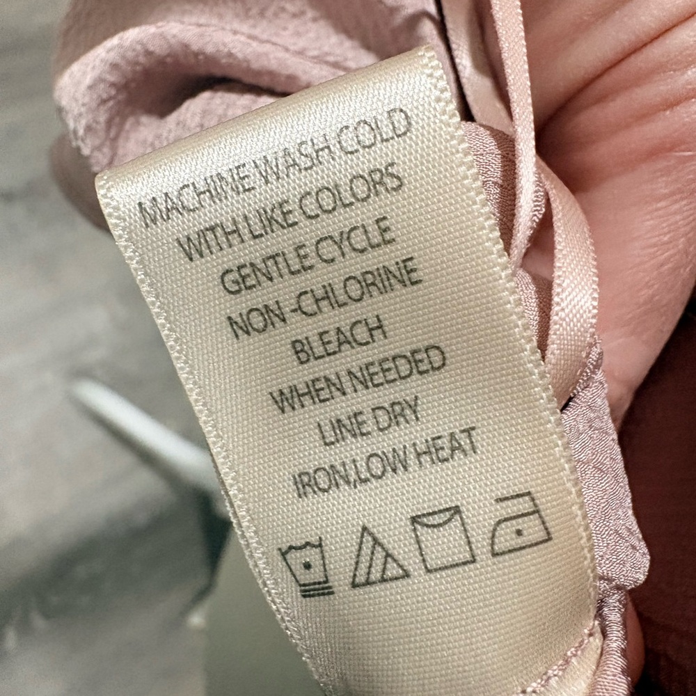 Max Studio Pink Ruffle Blouse - Picture 4 of 7